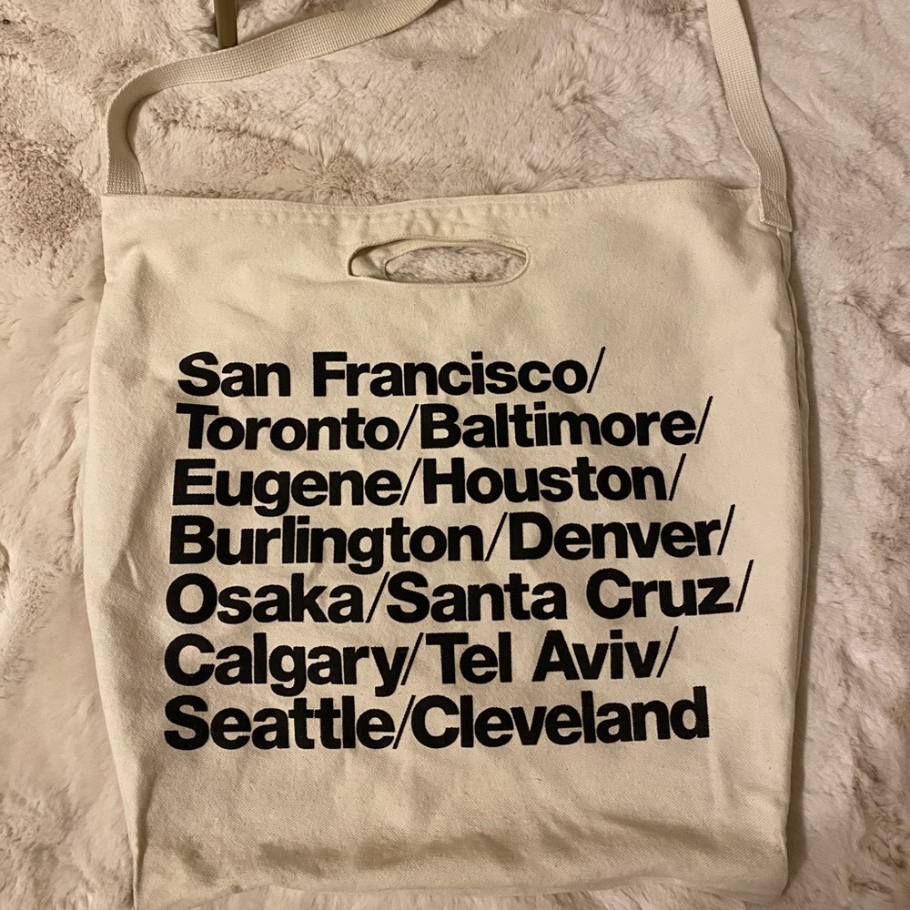 American Apparel big crossbody bag